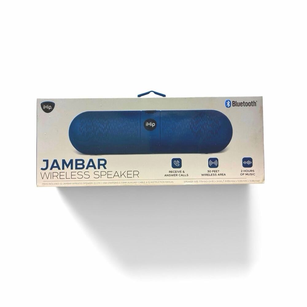 Jambar Wireless Speaker Blue New